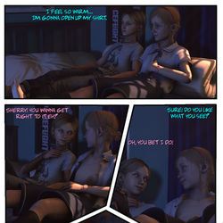 [Comic] Sarah & Sherry #001/IncredibleChrisのイラスト